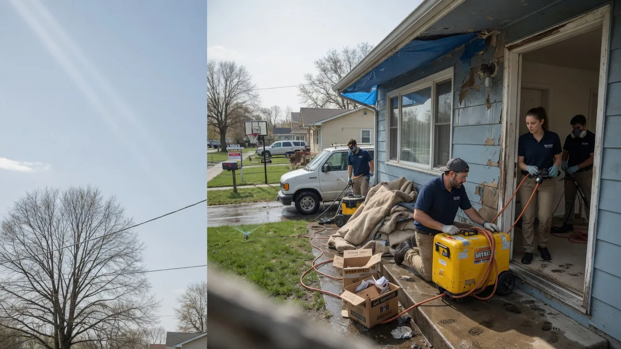 Basement Flood Cleanup in Marlette, MI near me